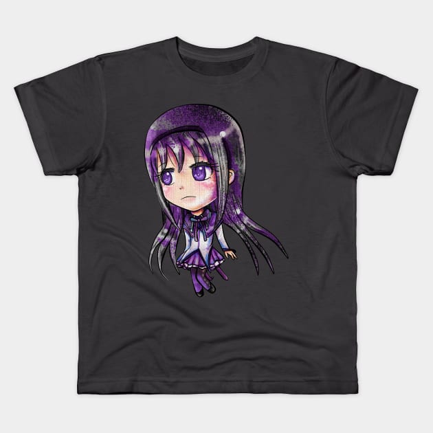 Homura Akemi Kids T-Shirt by Yennie Fer (FaithWalkers)